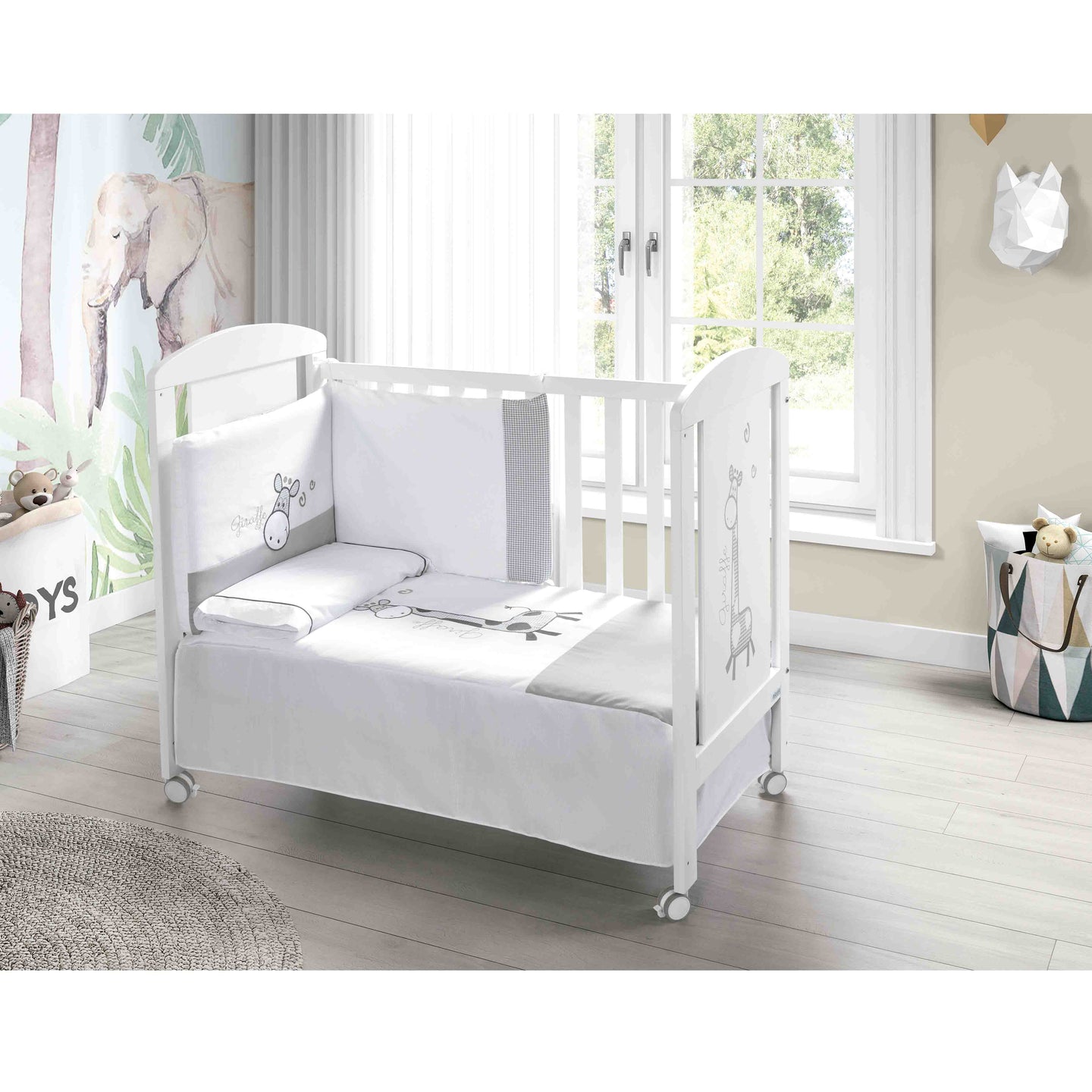 MICUNA - 120X60 COT SABANA WHITE